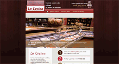 Desktop Screenshot of lacocinadelatorre.com